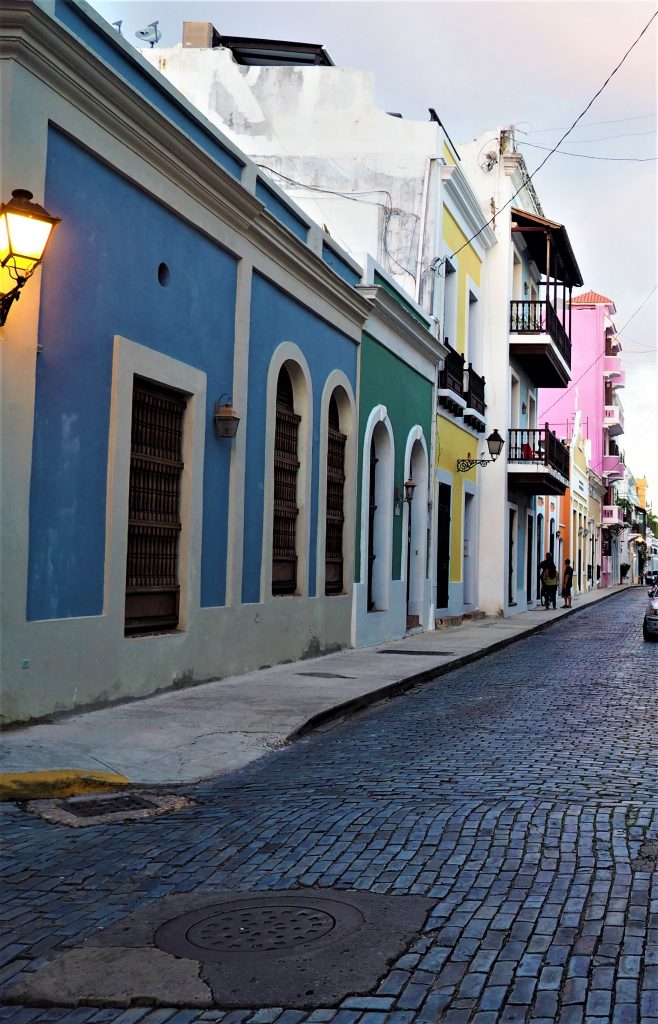 ulice starego San Juan Puerto Rico