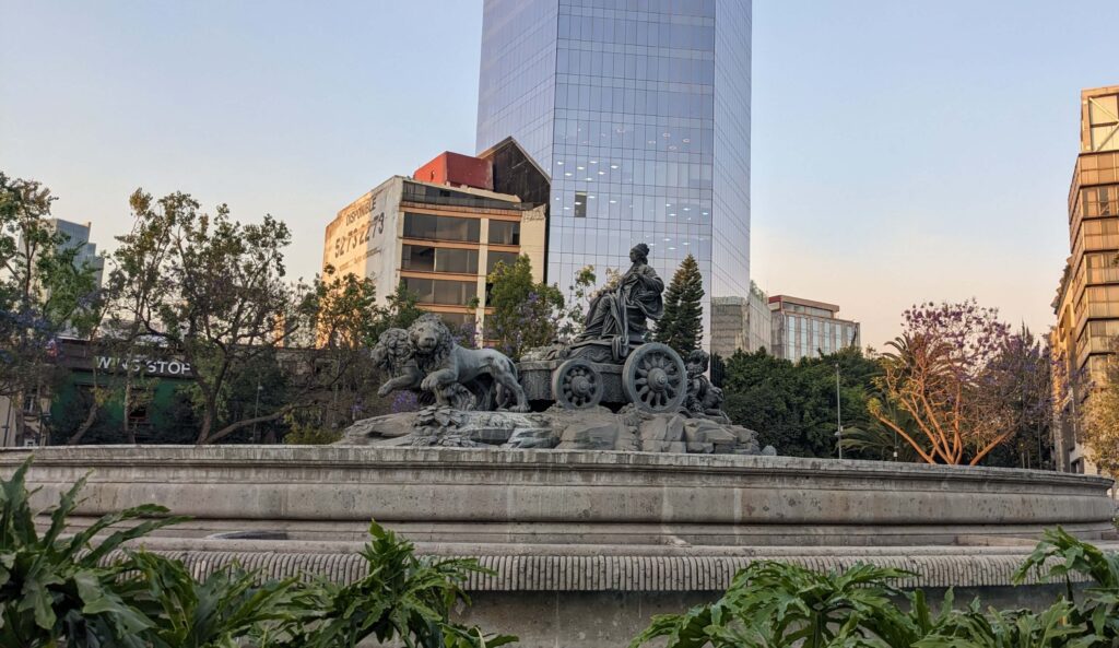 Fontanna Cibeles w Mexico City