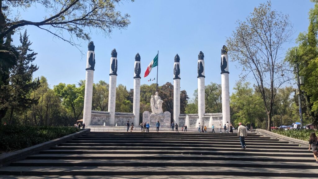 Park Chapultepec miasto Meksyk