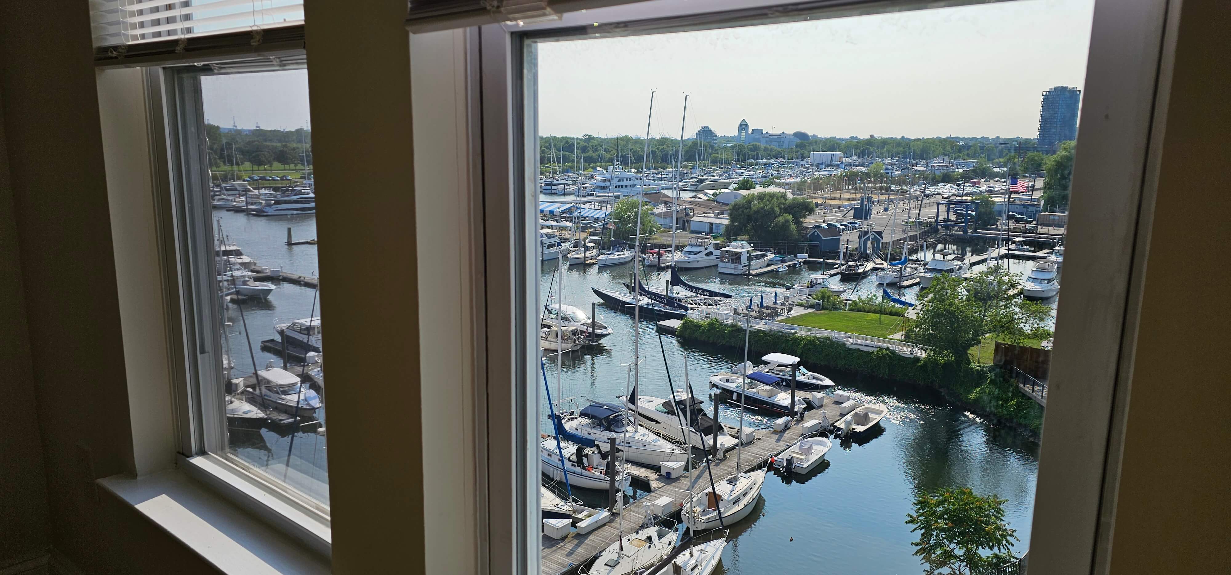Paulus Hook apartment view