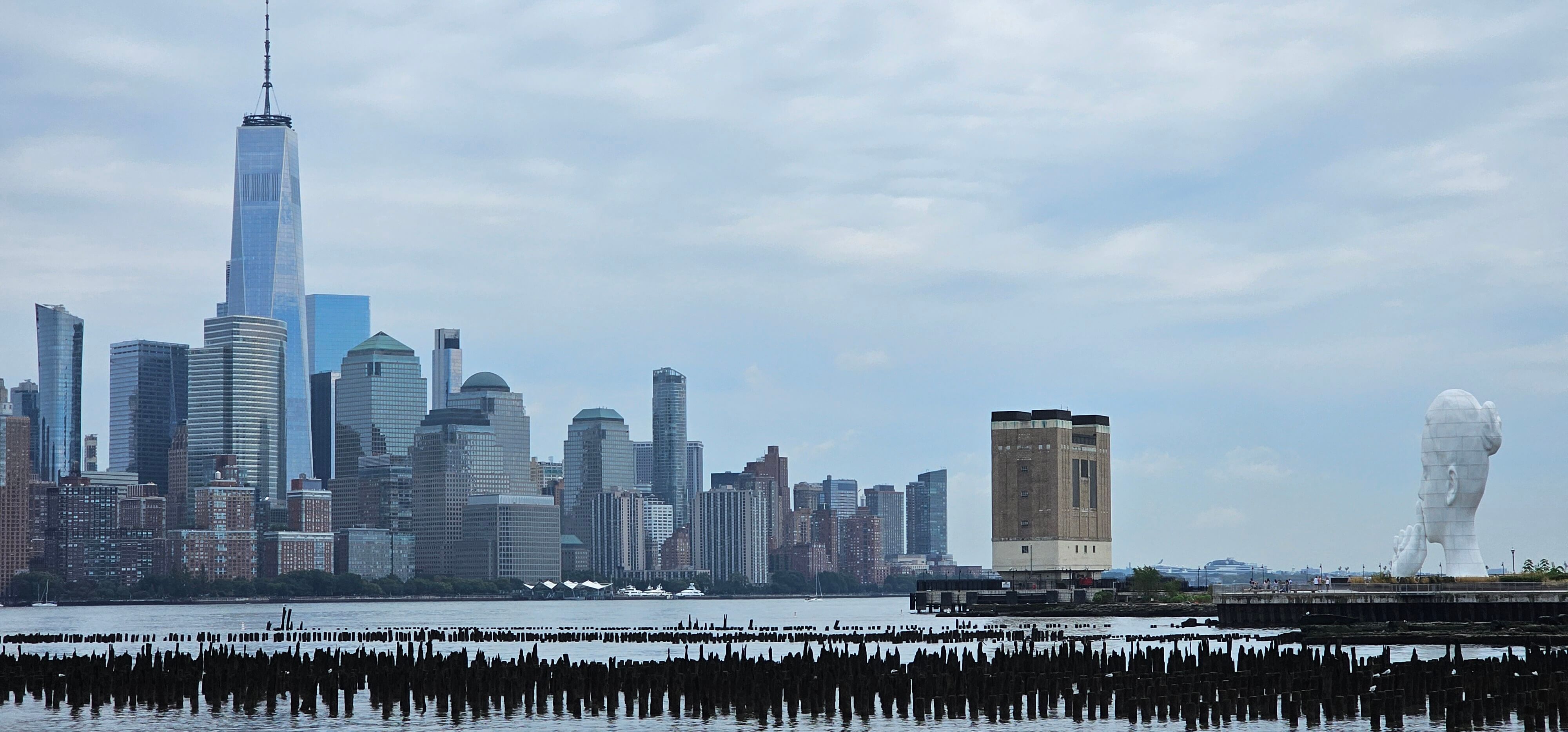 Widok na Manhattan z New Jersey